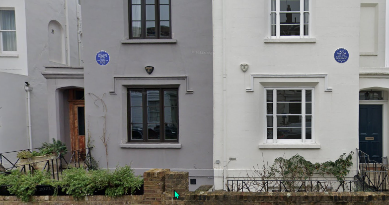 Weekly Walk in Primrose Hill - Blue Plaques in St Marks Crescent