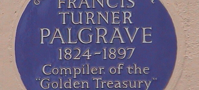 Weekly Walk in Primrose Hill – Single Blue Plaque Walk – Francis Turner Palgrave