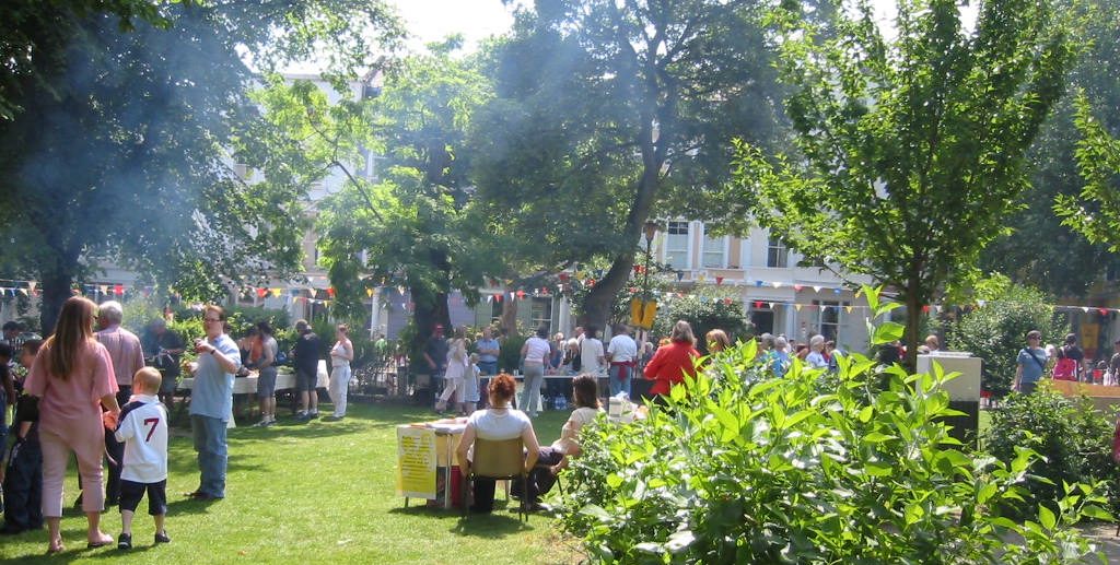 Royal Garden Party in Chalcot Square