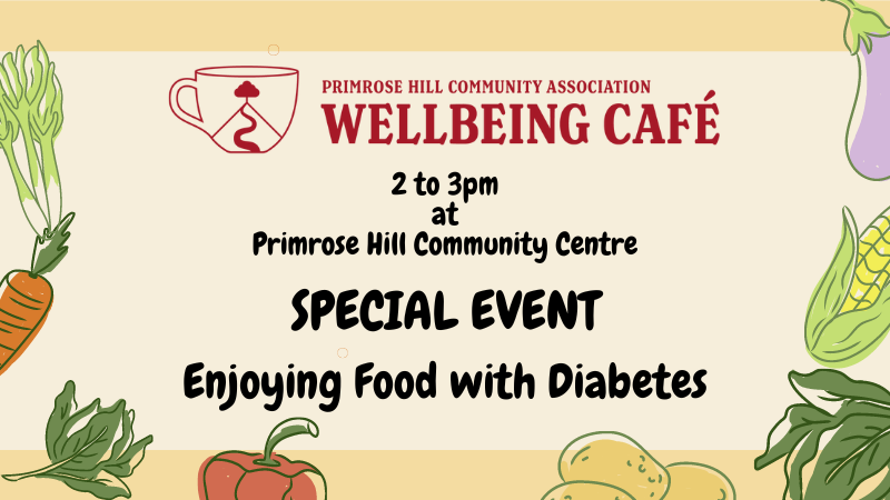 Wellbeing Café — Enjoying Food with Diabetes